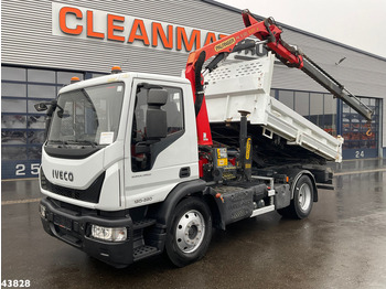 Iveco Eurocargo ML120E22K Euro 6 Palfinger 9,5 Tonmeter laadkraan - Самосвал: фото 1