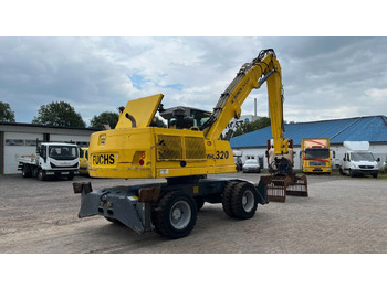 Перегружатель Fuchs TeRex MHL 320 D Umschlagbagger Greifer Pratzen: фото 5