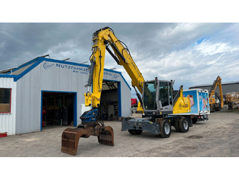Перегружатель Fuchs TeRex MHL 320 D Umschlagbagger Greifer Pratzen: фото 3