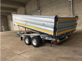 Новый Самосвальный прицеп Möslein TTD13- BA Verzinkt  13 t Tandem Kipper Tiefladermit Bordwand- Aufsatz-- Neufahrzeug --: фото 2