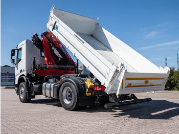 Новый Автоманипулятор, Самосвал DAF FA XDC 370 Krankipper DAF XDC 370 FA Meiller Krankipper HMF: фото 4