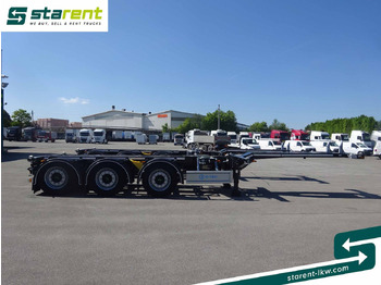 Полуприцеп-контейнеровоз/ Сменный кузов D-TEC Flexitrailer LS Containerchassis ADR, Liftachse: фото 4