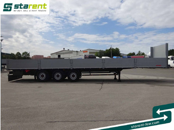 Полуприцеп бортовой/ Платформа Kögel Baustofftrailer, Liftachse, Lenkachse: фото 4