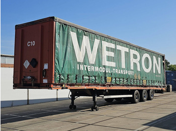 Полуприцеп-контейнеровоз/ Сменный кузов VAN HOOL