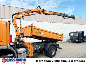 Самосвал, Автоманипулятор Mercedes-Benz Axor 1833 AK 4x4, Winterdienstausstattung, Kran: фото 3