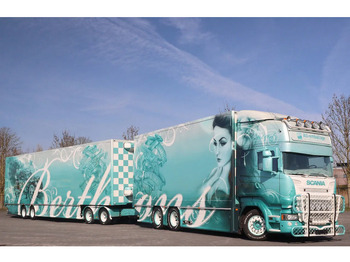 Грузовик с закрытым кузовом SCANIA R 560