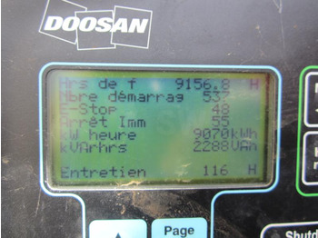 Электрогенератор Doosan G200: фото 5 Электрогенератор Doosan G200: фото 5