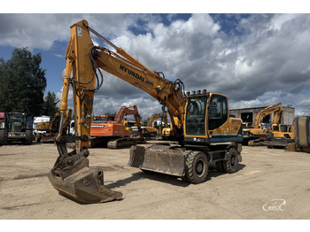 Колёсный экскаватор HYUNDAI