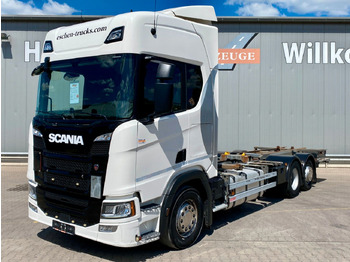 Грузовик-контейнеровоз/ Сменный кузов SCANIA R 450
