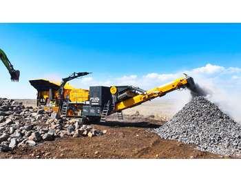 Мобильная дробилка FABO