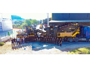 Новый Ударная дробилка FABO mobile impact crusher: фото 3