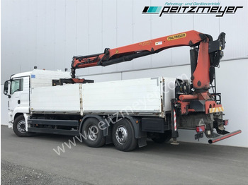 Грузовик бортовой/ Платформа, Автоманипулятор MAN TGS 26.440 FL 6x2 Palfinger PK 21001 L Steinzange, EU 6, Lenkachse: фото 3 Грузовик бортовой/ Платформа, Автоманипулятор MAN TGS 26.440 FL 6x2 Palfinger PK 21001 L Steinzange, EU 6, Lenkachse: фото 3