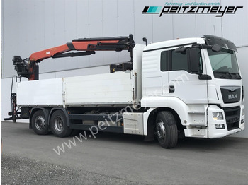 Грузовик бортовой/ Платформа, Автоманипулятор MAN TGS 26.440 FL 6x2 Palfinger PK 21001 L Steinzange, EU 6, Lenkachse: фото 2 Грузовик бортовой/ Платформа, Автоманипулятор MAN TGS 26.440 FL 6x2 Palfinger PK 21001 L Steinzange, EU 6, Lenkachse: фото 2