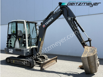 Мини-экскаватор TEREX MINIBAGGER TC 35 mit hydr. Schwenklöffel 1.300 mm: фото 2