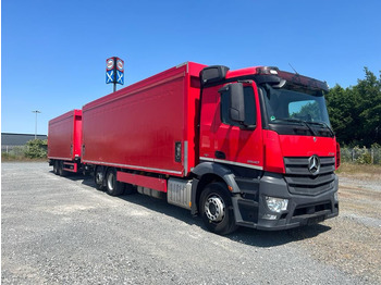 Тентованный грузовик Mercedes-Benz Antos 2540 L 6x2 Pritsche LBW Coca Cola, 8,2m Ge: фото 2