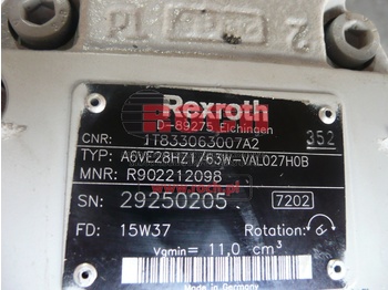 Гидравлический мотор REXROTH + BONFIGLIOLI A6VE28HZ1/63W-VAL027H0B 1T833063007A2 + PRZEKŁADNIA 705C2H33C53J0HJ MT705C103: фото 2