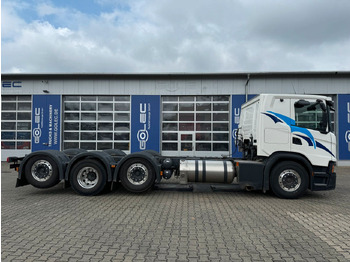 Грузовик-шасси, Автоманипулятор Scania G 410 B8x2*6 NB LNG Fahrgestell Nebenantrieb: фото 4