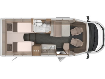 Полуинтегрированный автодом KNAUS