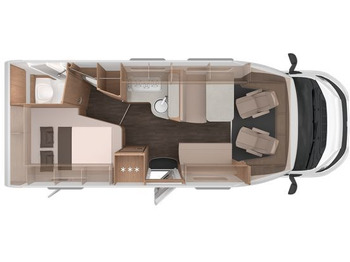 Полуинтегрированный автодом KNAUS