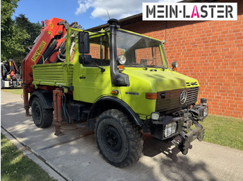 Автоманипулятор Unimog U 1650 PK 10500 Kran 15 m max. 3,9 t Seilwinde: фото 3