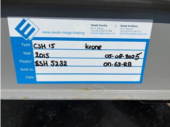 Полуприцеп бортовой/ Платформа Krone 5x 2015 MEGA P400 HUCKEPACK FLAT: фото 2 Полуприцеп бортовой/ Платформа Krone 5x 2015 MEGA P400 HUCKEPACK FLAT: фото 2