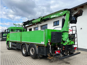 Грузовик бортовой/ Платформа, Автоманипулятор MAN TGS 25.440 Baustoff Pritsche mit Atlas 165.2VE: фото 4