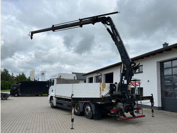 Грузовик бортовой/ Платформа, Автоманипулятор MAN TGS 26.440 Baustoff mit HIAB XS 166 Kran: фото 2