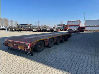 Низкорамный полуприцеп Broshuis 5ABSD-68/2, FIVE AXLE HYDRAULIC STEERED DOUBLE EXTENDABLE (27m) SEMI LOW LOADER: фото 5