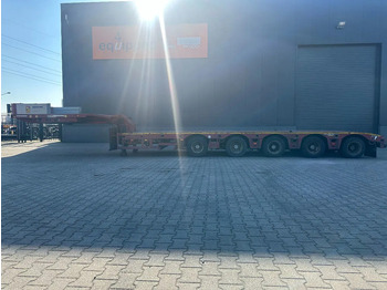 Низкорамный полуприцеп Broshuis 5ABSD-68/2, FIVE AXLE HYDRAULIC STEERED DOUBLE EXTENDABLE (27m) SEMI LOW LOADER: фото 4