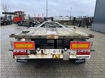 Полуприцеп-контейнеровоз/ Сменный кузов TURBO'S HOET 20FT/30FT, ADR (FL, AT), empty weight: 3.720kg, liftaxle, SAF disc: фото 4