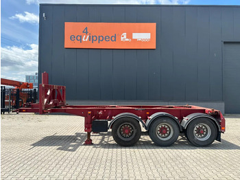 Полуприцеп-контейнеровоз/ Сменный кузов Van Hool 3 AXLE 20FT KIEP-CHASSIS, BPW + TROMMELREMMEN: фото 2