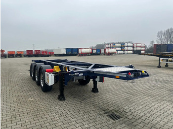 Новый Полуприцеп-контейнеровоз/ Сменный кузов Van Hool NEW / DIRECT AVAILABLE 20FT ADR-CHASSIS, EMPTY WEIGHT: 3.300KG, DISCBRAKES, 3x available, ALU WHEELS: фото 4