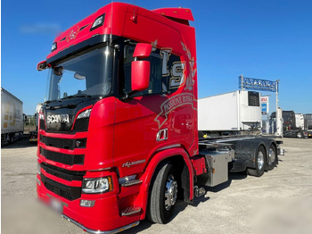 Грузовик-контейнеровоз/ Сменный кузов SCANIA R450: фото 3