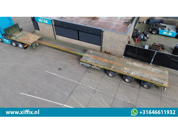 Полуприцеп бортовой/ Платформа Broshuis 3-ass. Vlakke uitschuifbare Mega oplegger / 3x gestuurd: фото 2 Полуприцеп бортовой/ Платформа Broshuis 3-ass. Vlakke uitschuifbare Mega oplegger / 3x gestuurd: фото 2