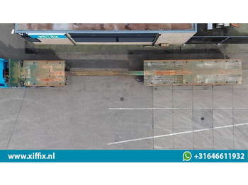 Полуприцеп бортовой/ Платформа Broshuis 3-ass. Vlakke uitschuifbare Mega oplegger / 3x gestuurd: фото 3 Полуприцеп бортовой/ Платформа Broshuis 3-ass. Vlakke uitschuifbare Mega oplegger / 3x gestuurd: фото 3