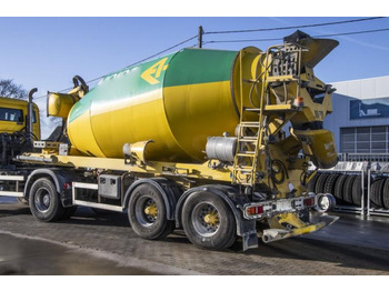 Полуприцеп бетоносмеситель DE BUF MIXER/MALAXEUR/MISCHER-10M3 (gestuurd/gelenkt/dir./steering): фото 5