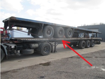 Полуприцеп бортовой/ Платформа Trailor FULL STEEL SUSPENSION: фото 1