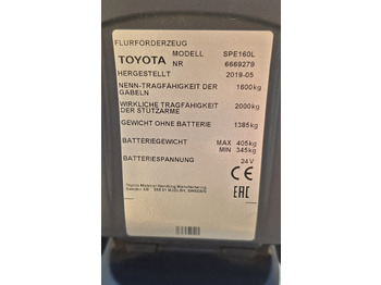 Штабелер Toyota SPE 160L Triplex 6m: фото 4