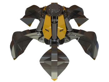 Новый Грейфер для Экскаваторов ORANGE PEEL SCRAP GRAPPLE - POLYP GRABS: фото 2
