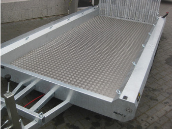 Прицеп для спецтехники HULCO TERRAX Aluboden 394x180x27cm Heckrampe 150cm (XL) 3500kg: фото 5