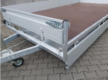 Прицеп бортовой/ Платформа MEDAX - 2 3000 405x203x30cm 12" niedrig Fahrwerk (XL) 3000kg: фото 3