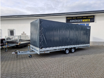 Тентованный прицеп MEDAX - 2 3000 611x203x210cm Hochplane 12" niedrig Fahrwerk 3000kg: фото 2