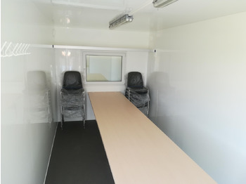 Жилой контейнер, Прицеп Mobiles Büro 612x222x220cm Tür + Fenster + WC Raum (XXXL) 2000kg: фото 5