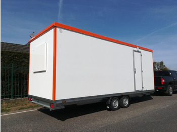 Жилой контейнер, Прицеп Mobiles Büro 612x222x220cm Tür + Fenster + WC Raum (XXXL) 2000kg: фото 3