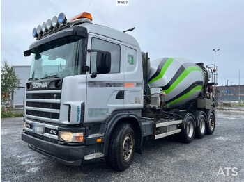 Автобетоносмеситель SCANIA R124