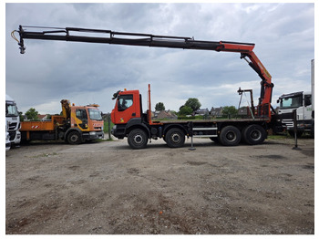 Грузовик бортовой/ Платформа, Автоманипулятор Renault Kerax 430 8X4 Flatbed Crane Palfinger PK26002EH 26 ton 5 Extensions *Retarder: фото 3 Грузовик бортовой/ Платформа, Автоманипулятор Renault Kerax 430 8X4 Flatbed Crane Palfinger PK26002EH 26 ton 5 Extensions *Retarder: фото 3
