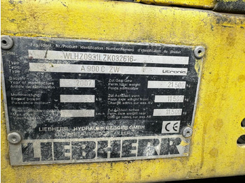 Колёсный экскаватор Liebherr A900C ZW Litronic PFS 2, Rail+Road, Gleisbagger: фото 3