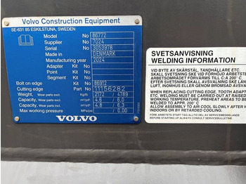 Ковш для Строительной техники Volvo L150H L180H Ny Skopa Volvo L150 L180 Bucket: фото 2 Ковш для Строительной техники Volvo L150H L180H Ny Skopa Volvo L150 L180 Bucket: фото 2