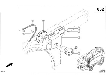 Гидравлический мотор CLAAS