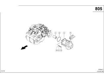 Гидравлический мотор CLAAS
